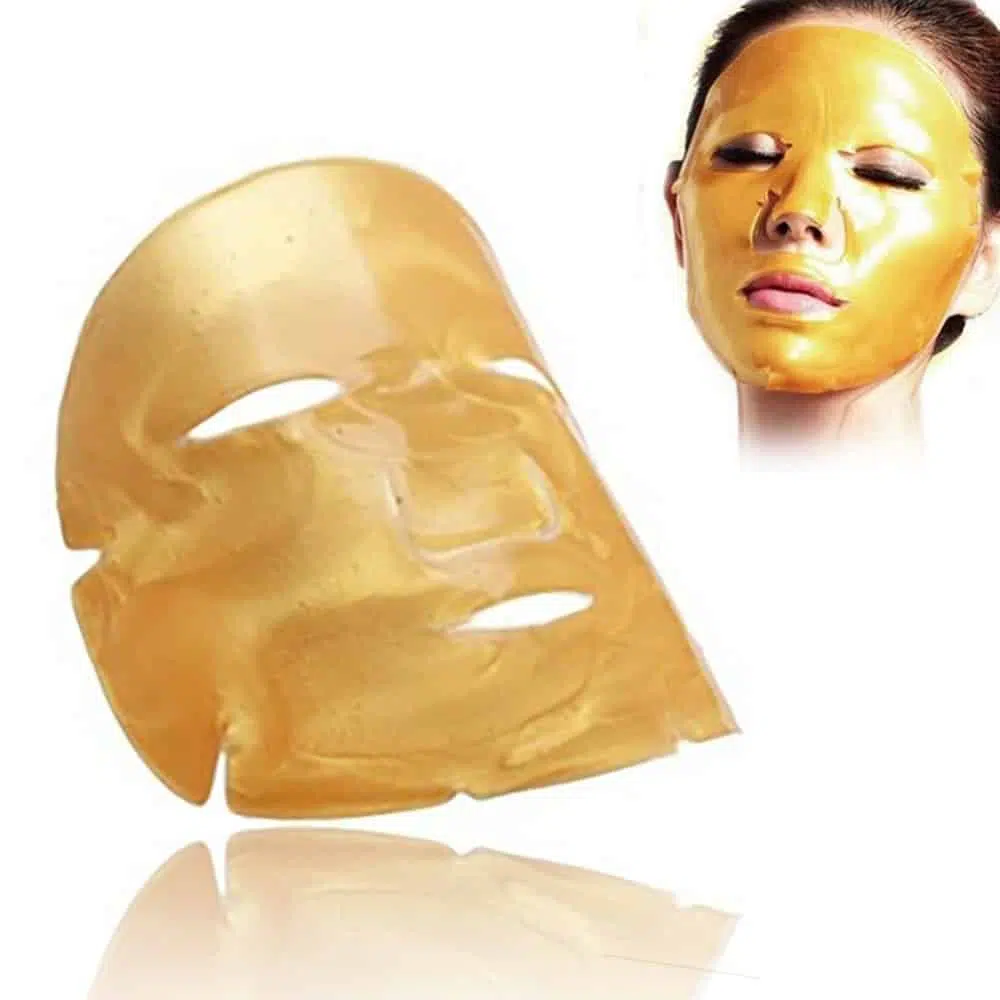 mascarilla cristal oro colageno