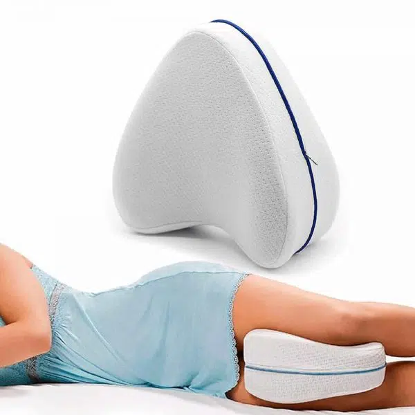 almohada ergonomica para piernas y rodillas