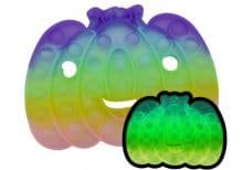pop it fluorescente calabaza