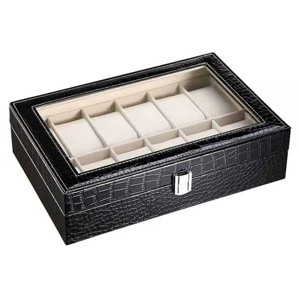 caja porta reloj para 12