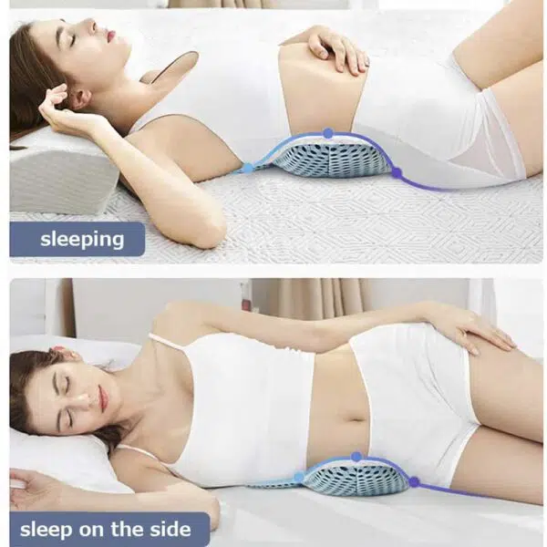 cojín almohada lumbar