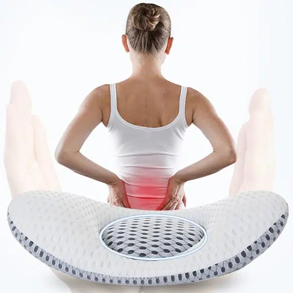 almohada soporte lumbar